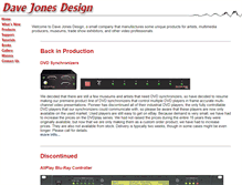 Tablet Screenshot of djdesign.com